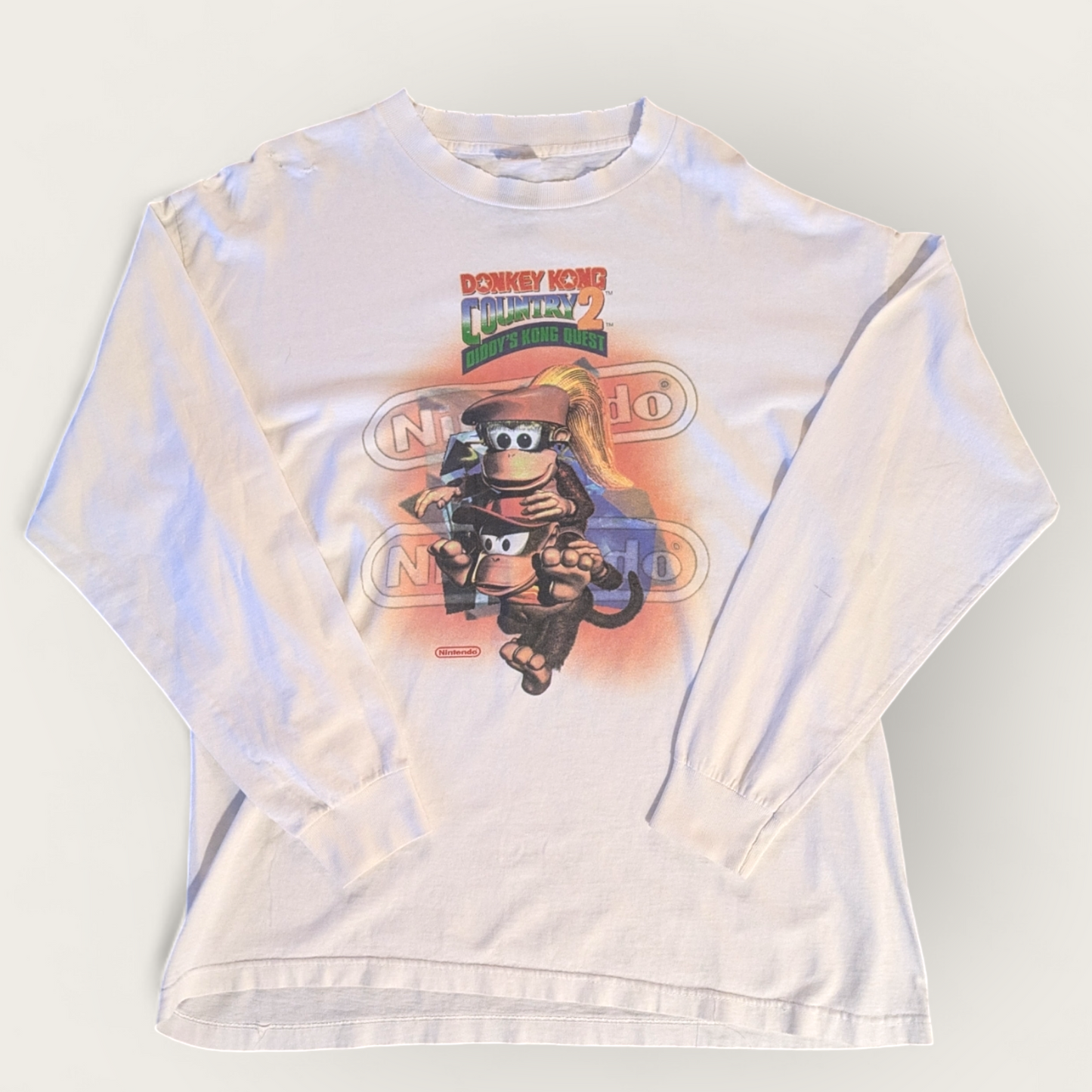 1995 Donkey Kong Country 2 Longe Sleeve Promo