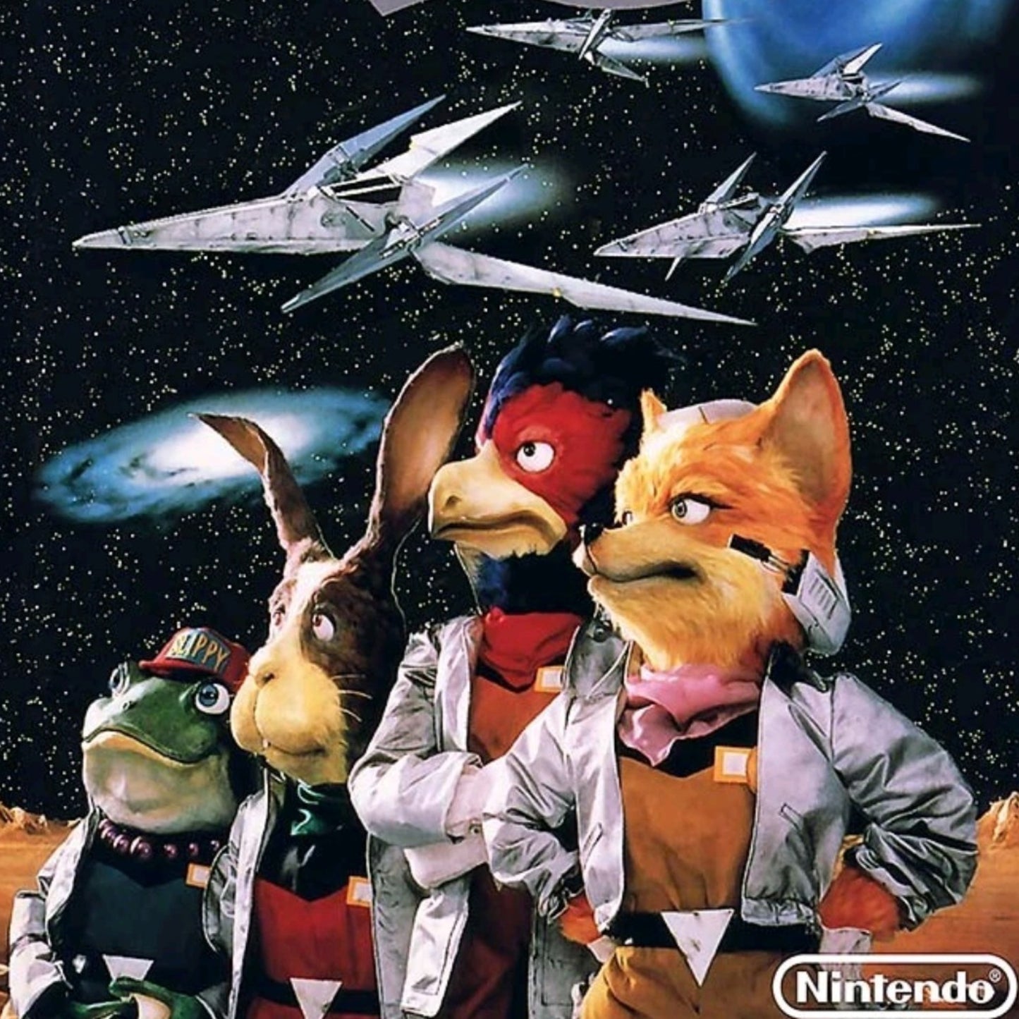 1992 Star Fox Super Nintendo "Super FX" Promo shirt