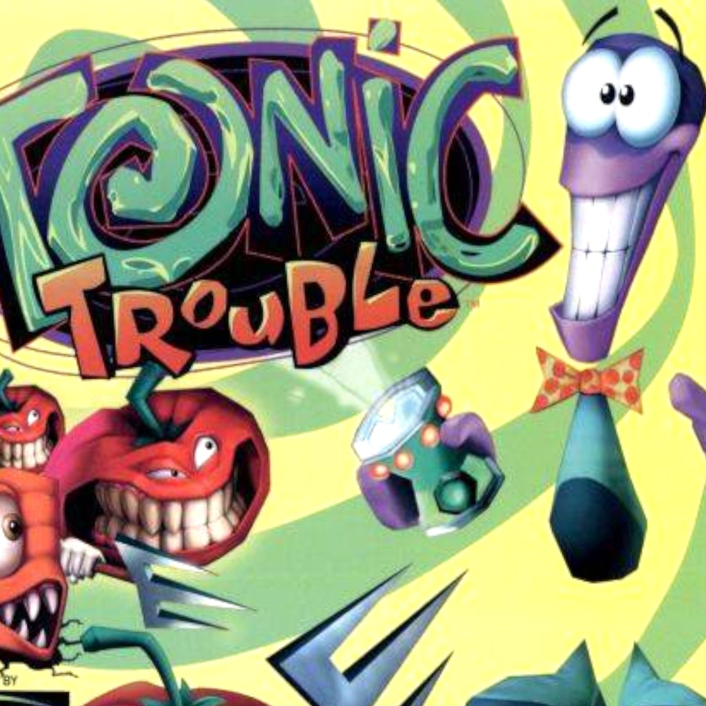 1999 Tonic Trouble N64 Game Promo shirt