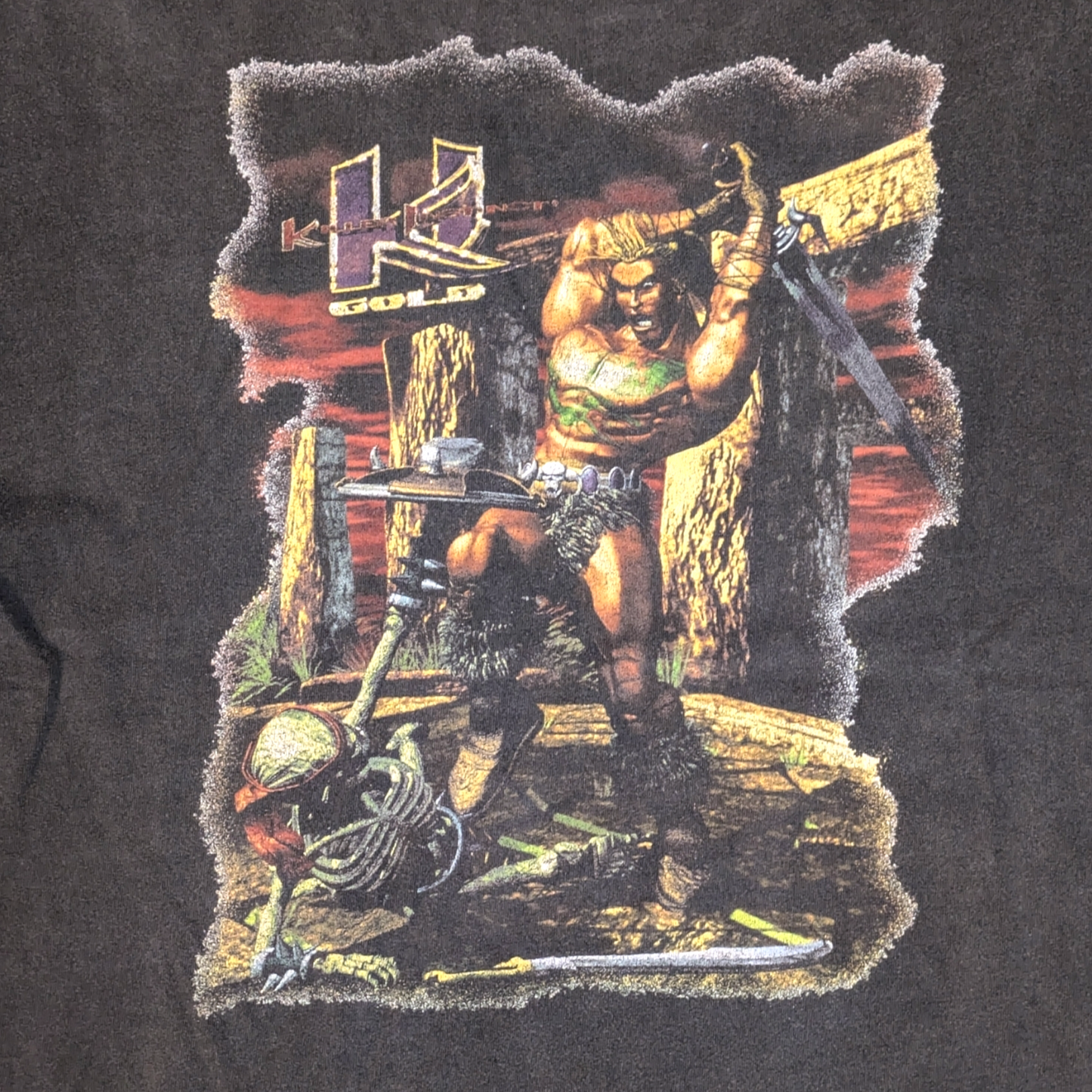 1996 Killer Instinct Gold N64 Promo T Shirt