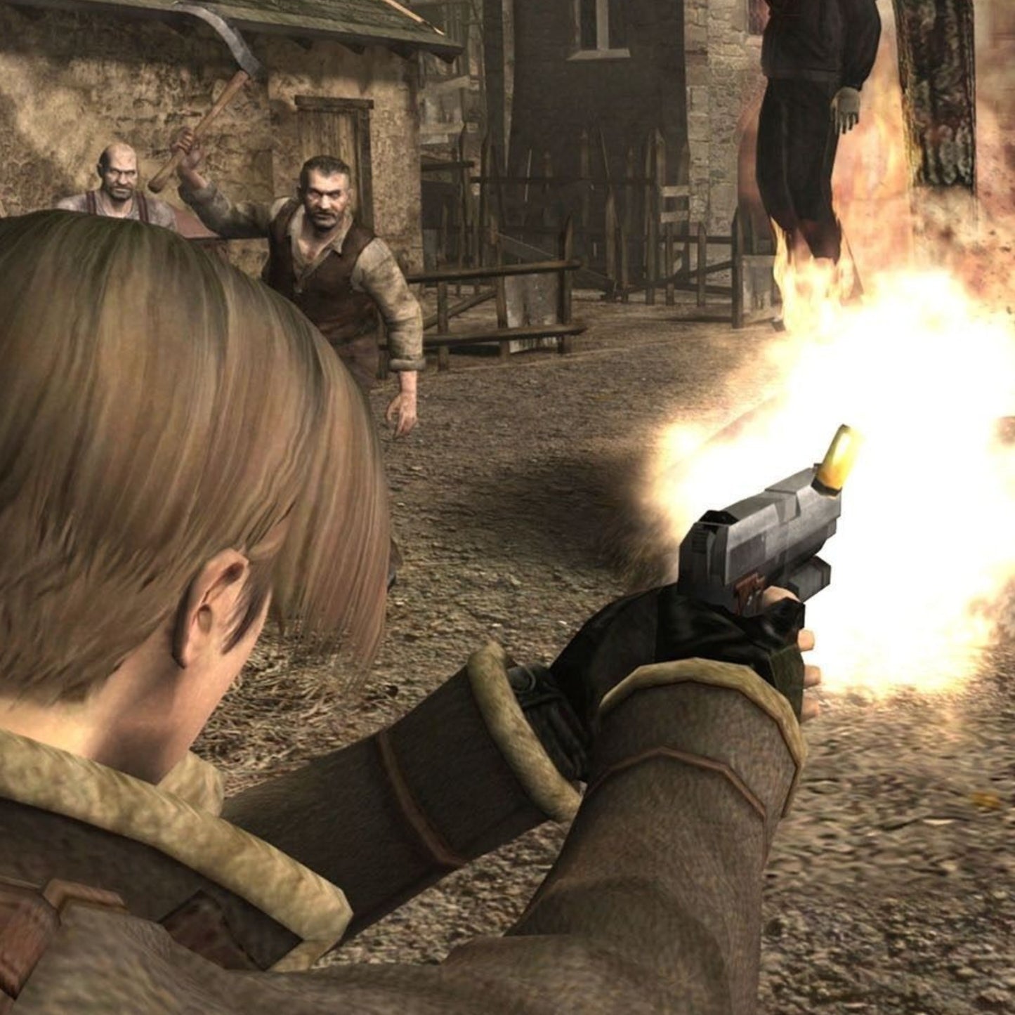 2005 Resident Evil 4 "Blockbuster" Game Promo shirt