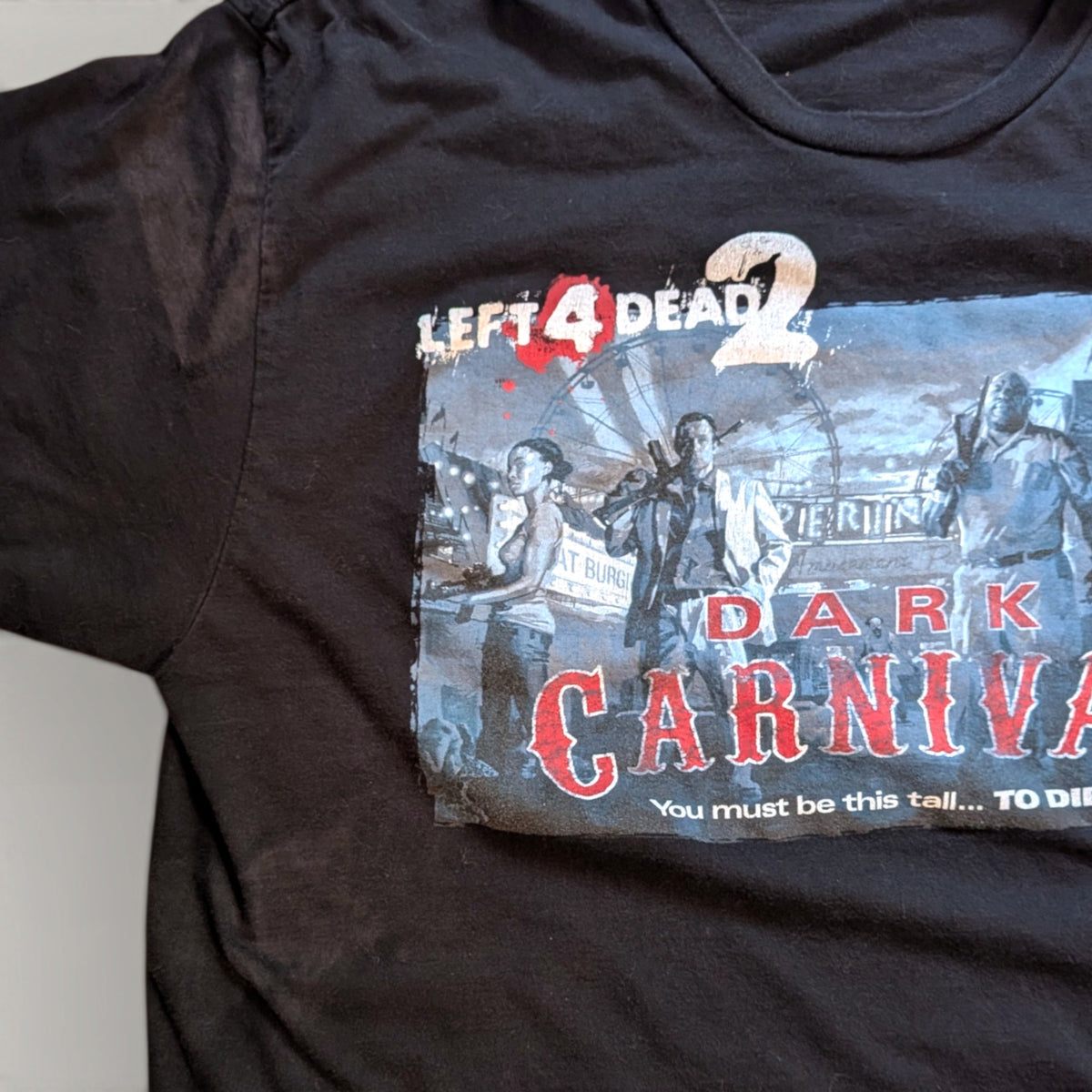 2009 Left 4 Dead 2 "Dark Carnival" Promo shirt