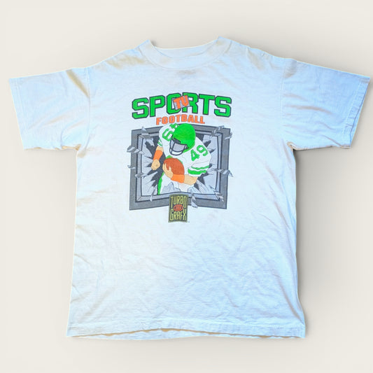 1991 TV Sports Football TurboGrafx 16 Promo T-shirt