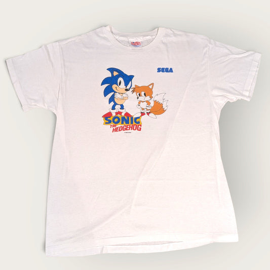 1993 Sonic the Hedgehog w/ Tails Promo shirt