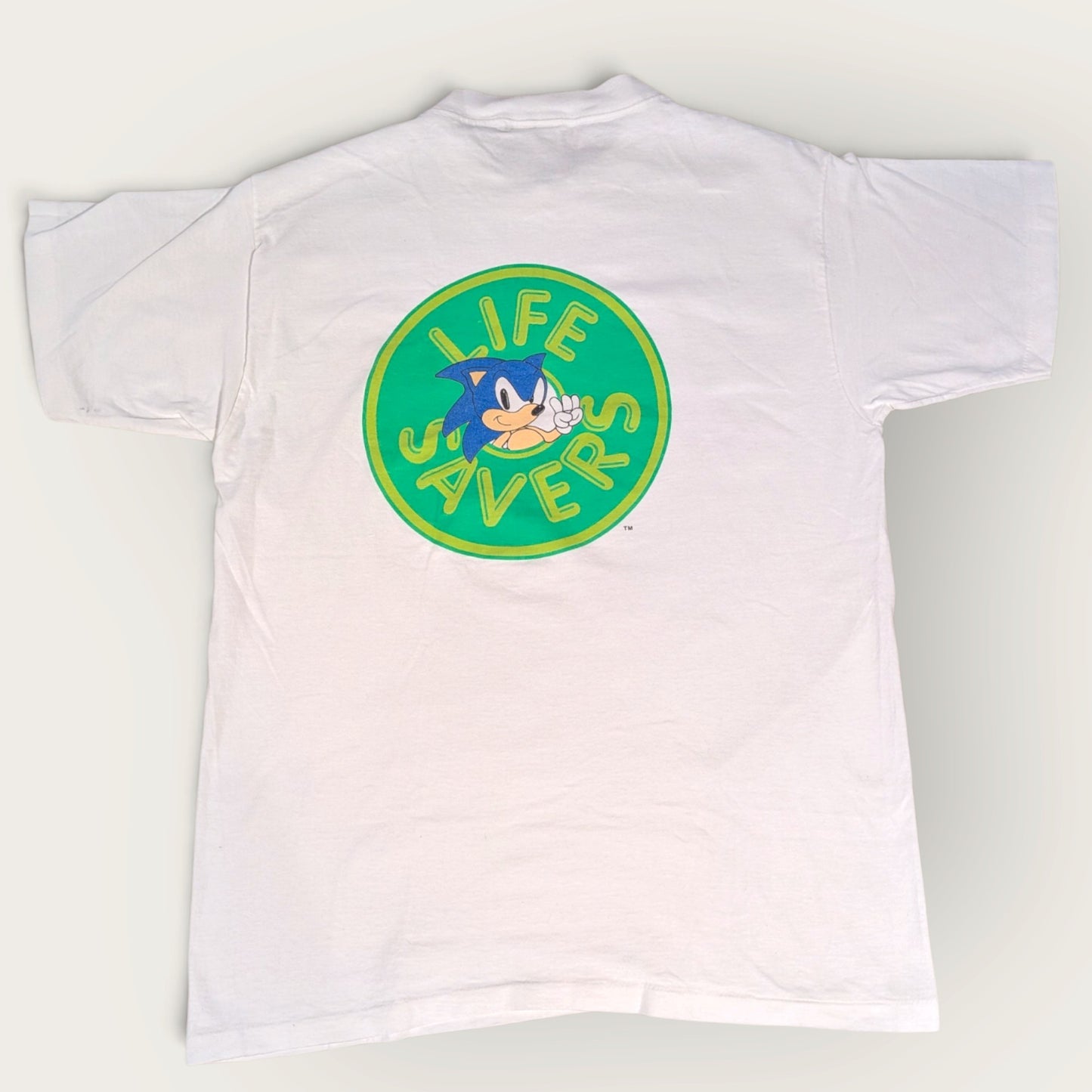 1993 Sonic the Hedgehog 3 "Lifesaver Nabisco" Promo shirt