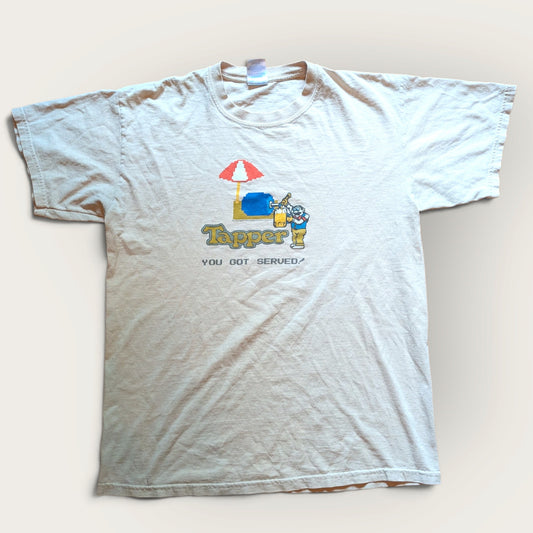 2004 Root Beer Tapper Midway Arcade Promo shirt