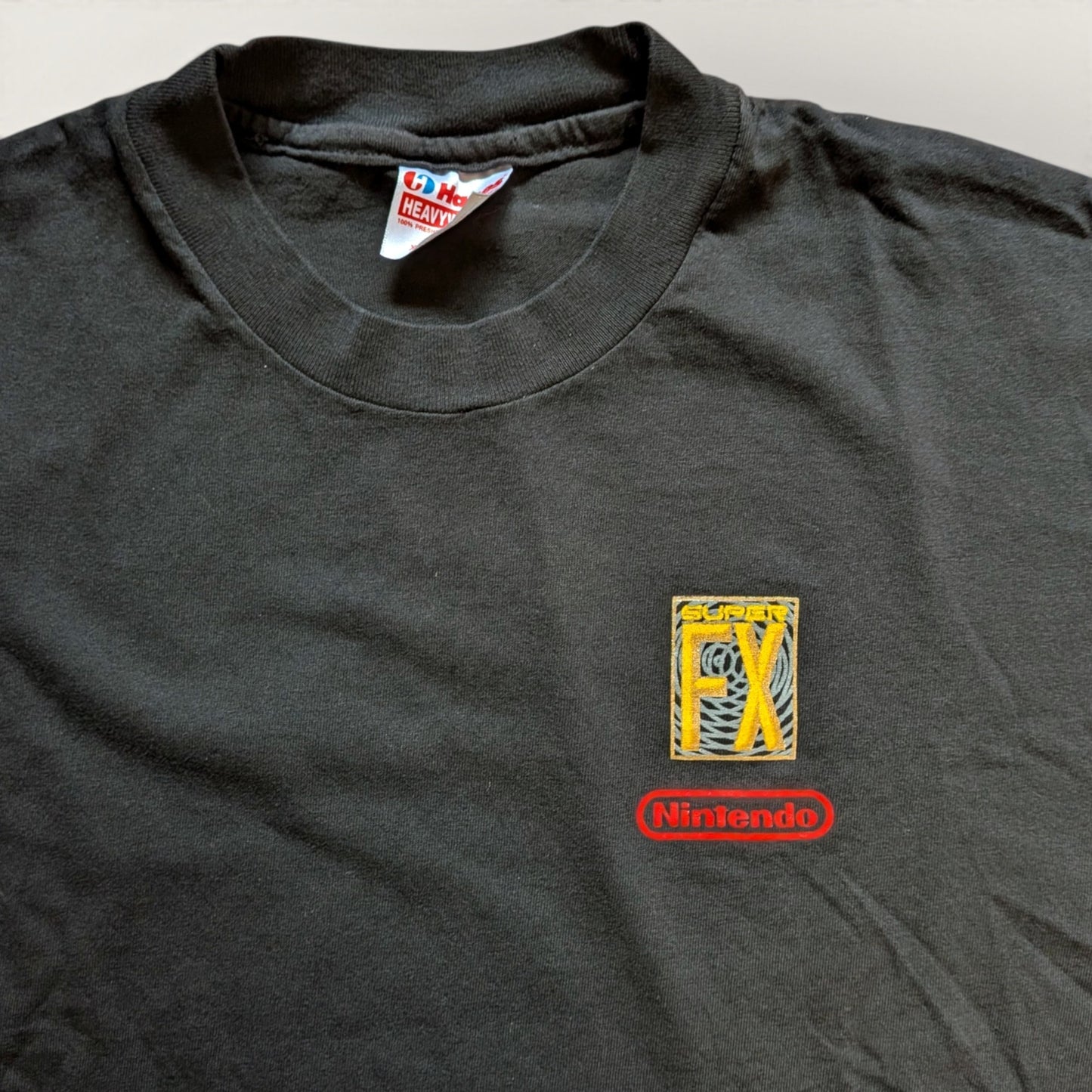 1992 Star Fox Super Nintendo "Super FX" Promo shirt