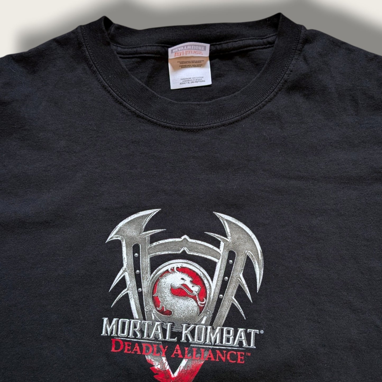 2002 Mortal Kombat Deadly Alliance Promo shirt