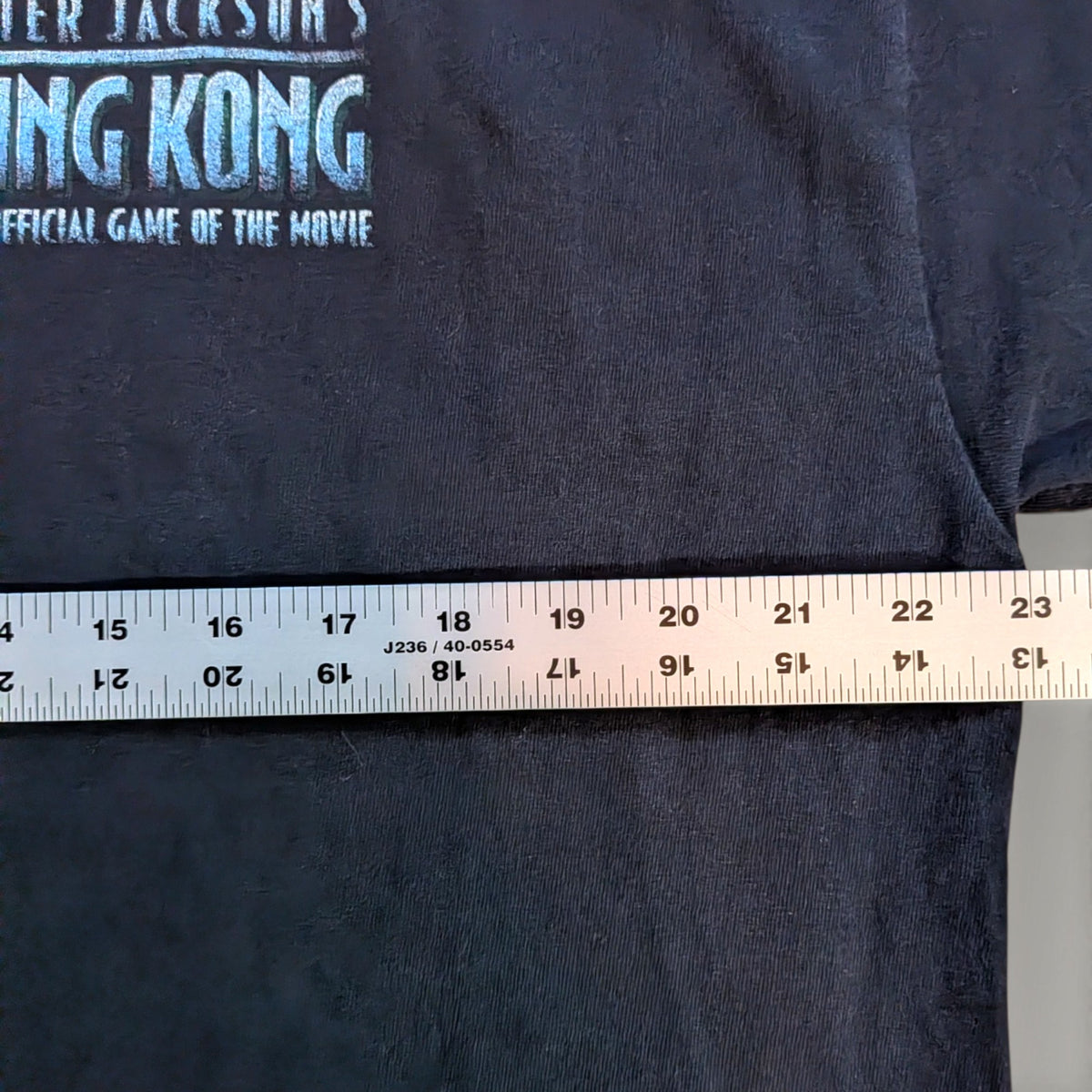 2005 Peter Jackson's King Kong The Official Video Game Promo shirt
