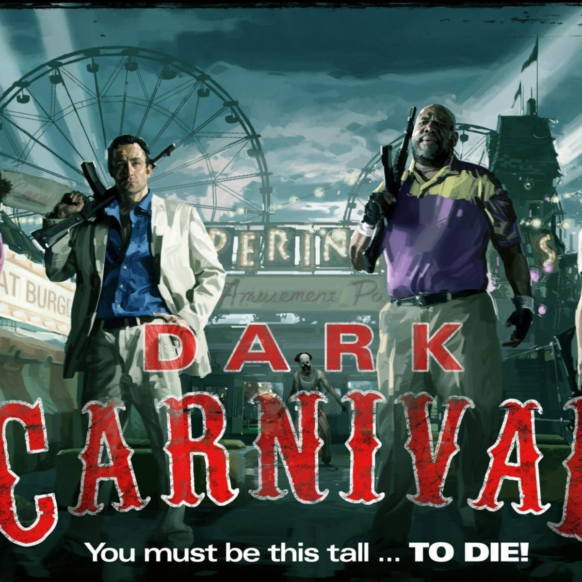 2009 Left 4 Dead 2 "Dark Carnival" Promo shirt