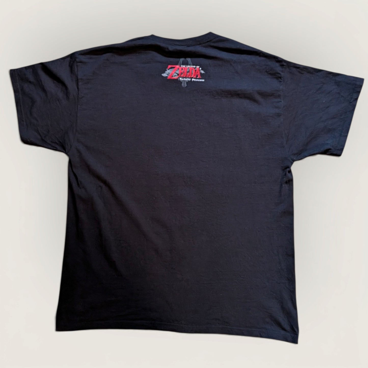 2007 Legend of Zelda Twilight Princess "Big Print Link" Promo shirt