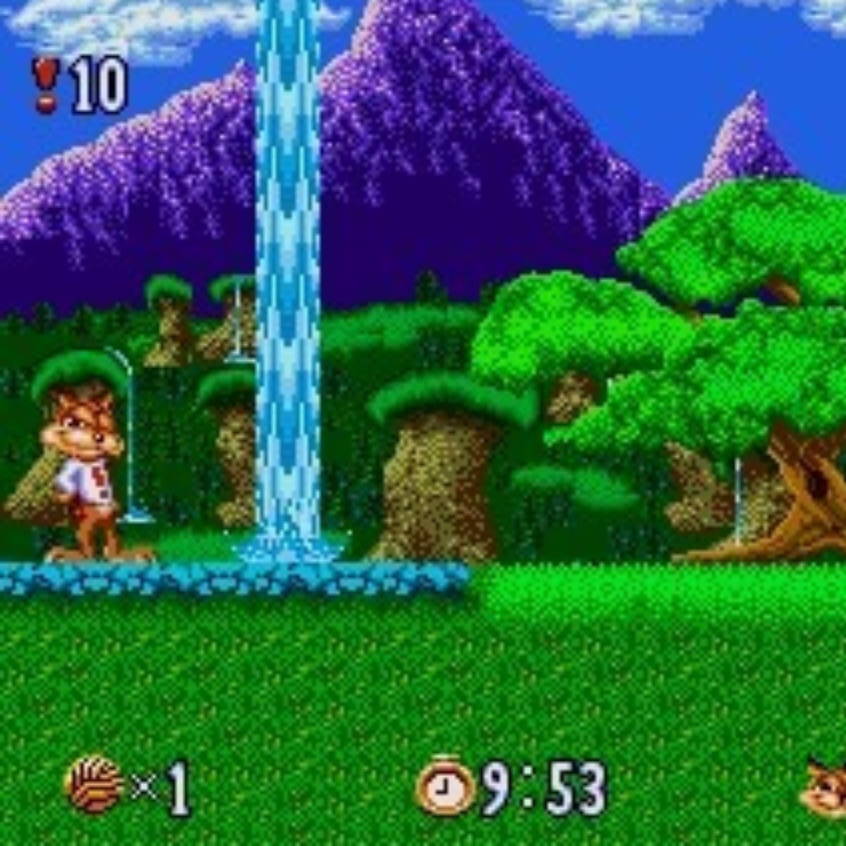 1993 Bubsy in Claws Encounters of the Furred Kind Promo shirt