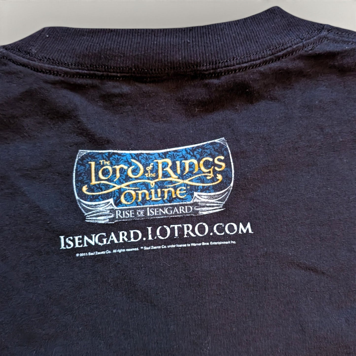 2011 Lord of the Rings Online: Rise of Isengard Expansion Promo shirt