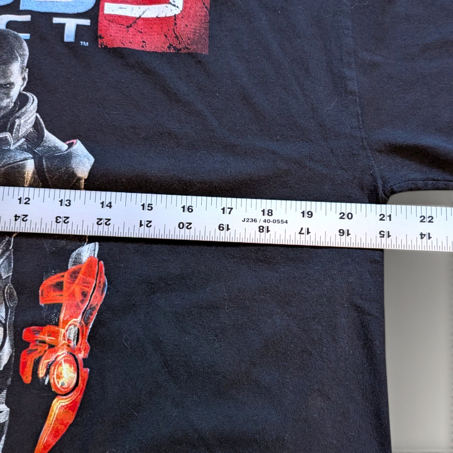 2012 Mass Effect Commander Shepard Solo Promo shirt