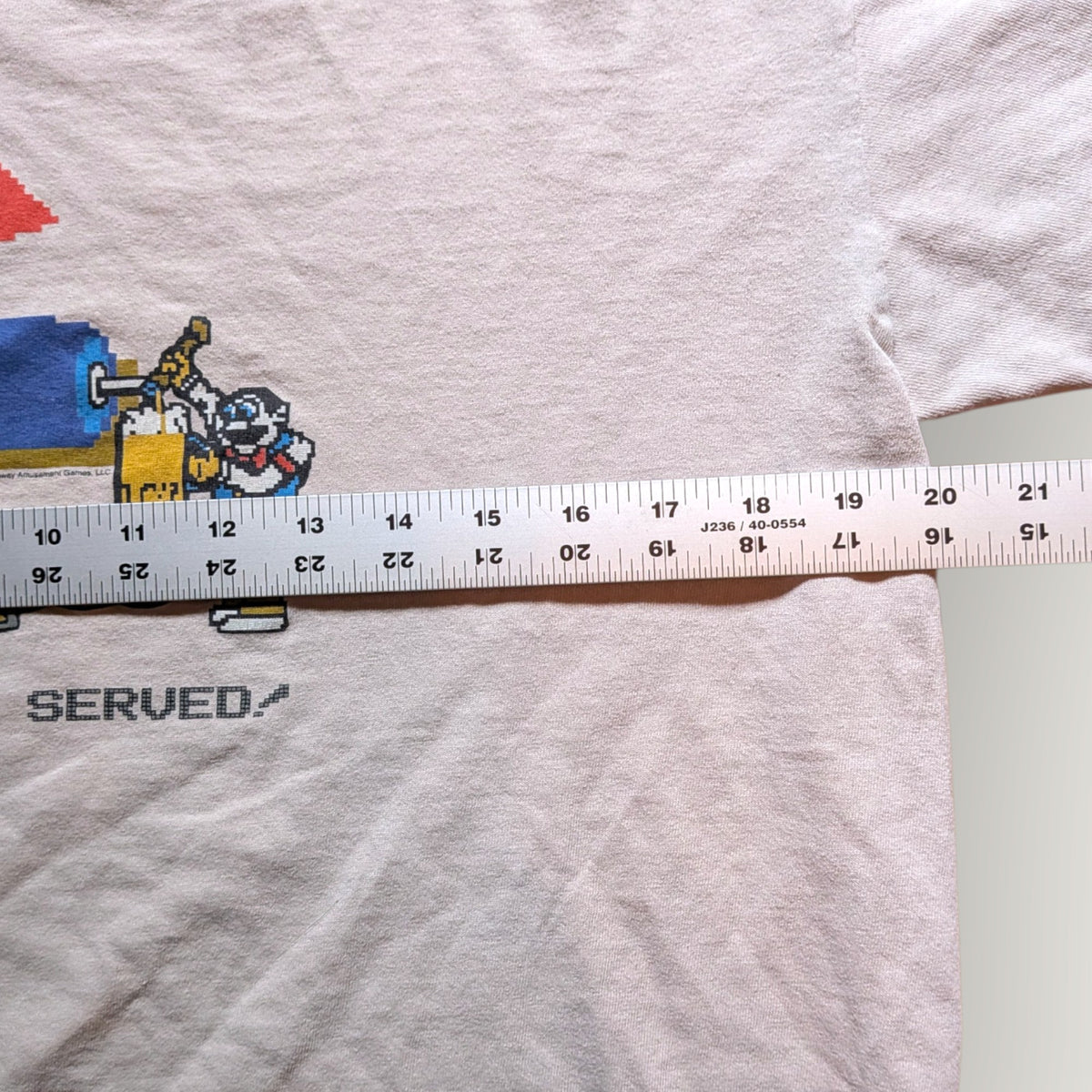 2004 Root Beer Tapper Midway Arcade Promo shirt