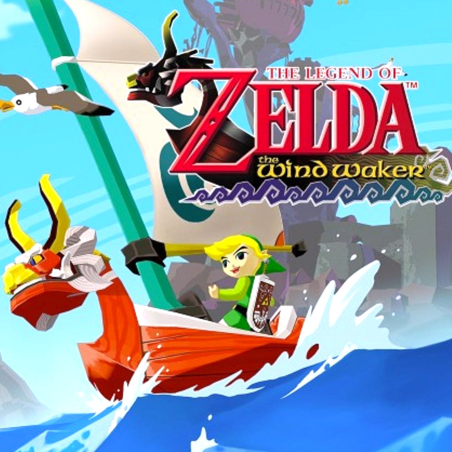 2008 Legend of Zelda Wind Waker "Cartoon Link" Promo shirt