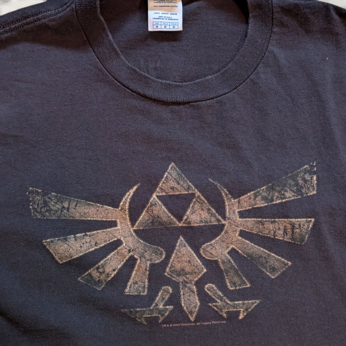 2006 Legend of Zelda Ocarina of Time "Wingcrest" Promo shirt