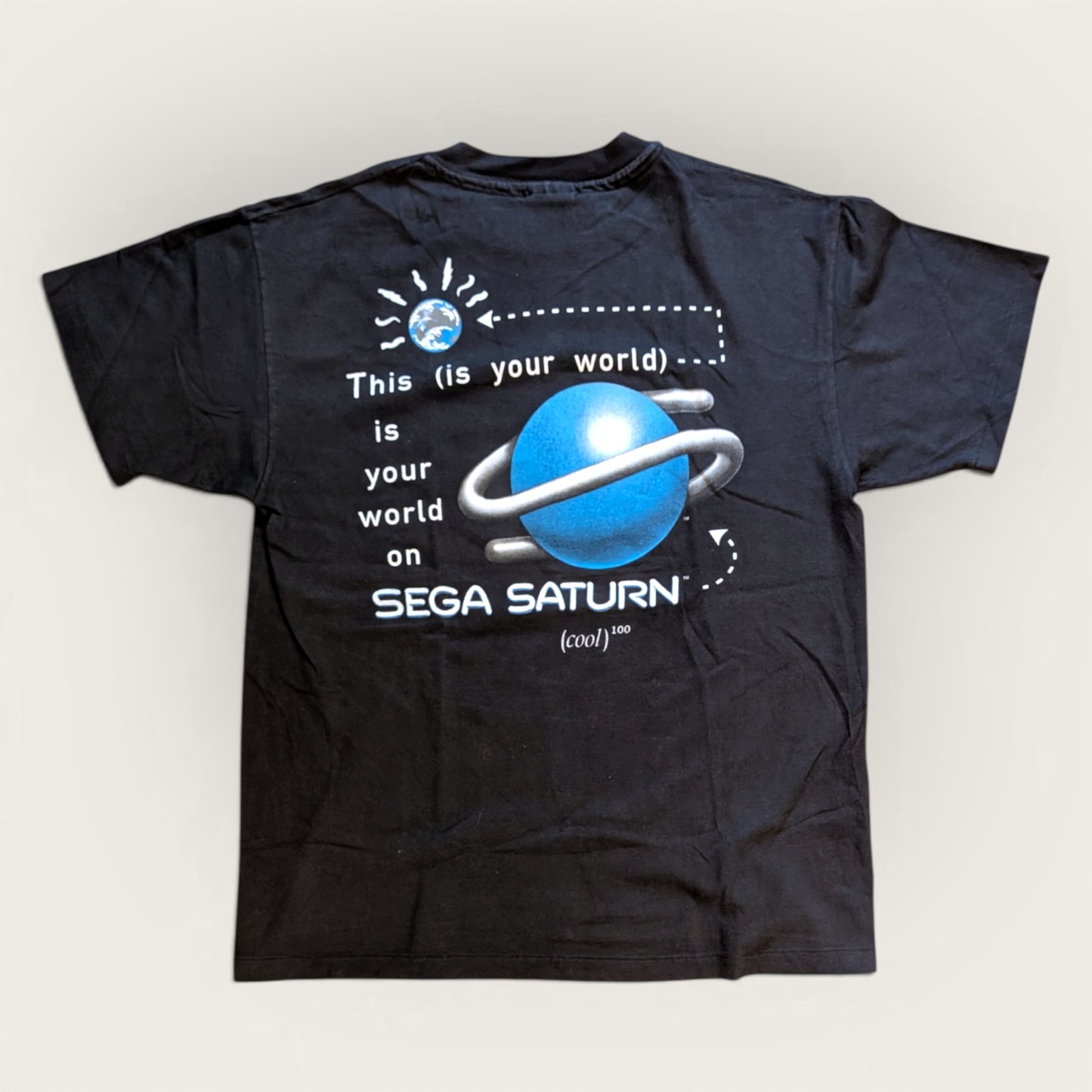 1994 Sega Saturn Launch Promo Tshirt