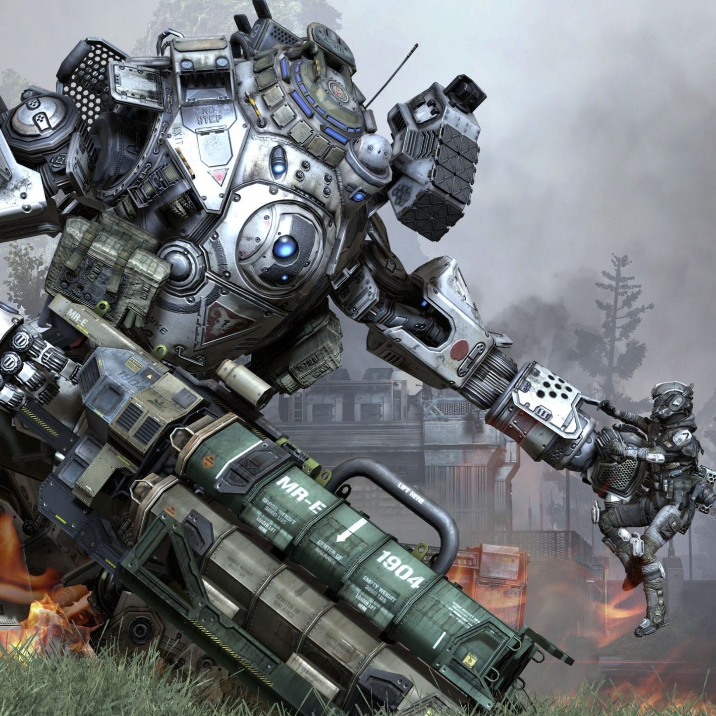 2014 Titanfall "green" Promo shirt