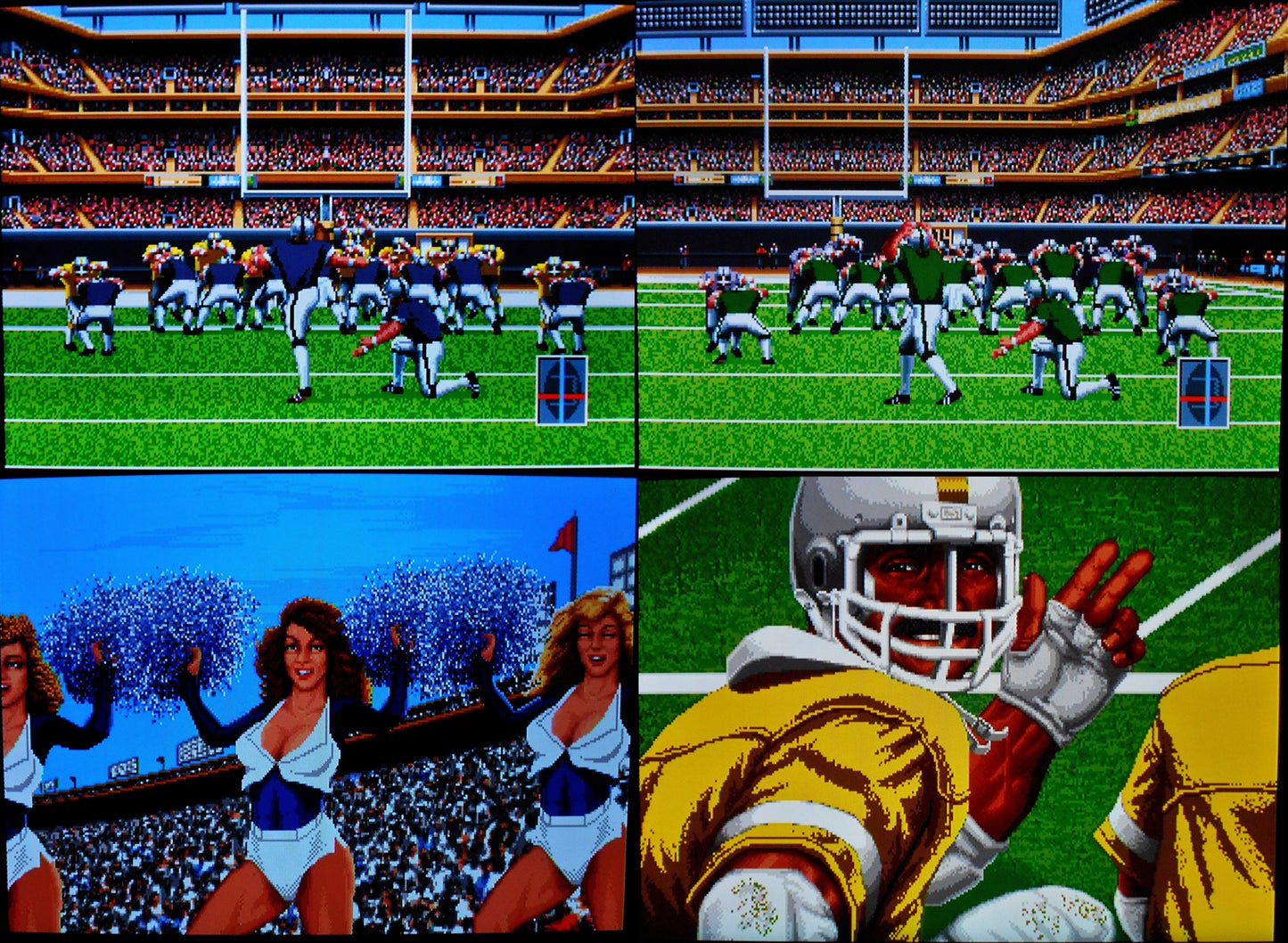 1991 TV Sports Football TurboGrafx 16 Promo T-shirt