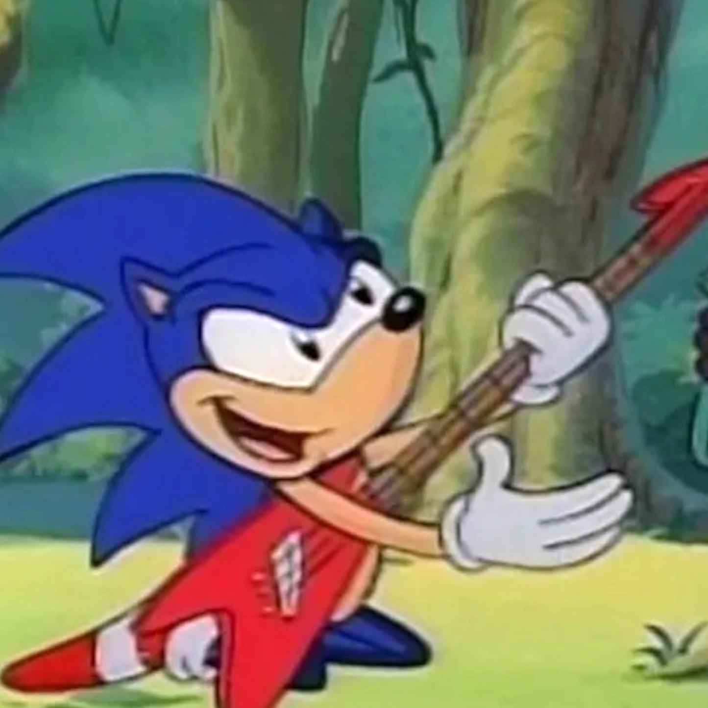 1993 Sonic the Hedgehog w/ Tails Promo shirt