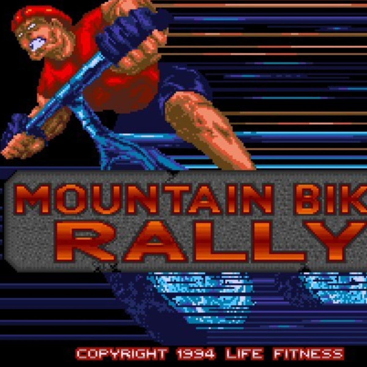1994 Mountain Bike Rally Super Nintendo Promo shirt