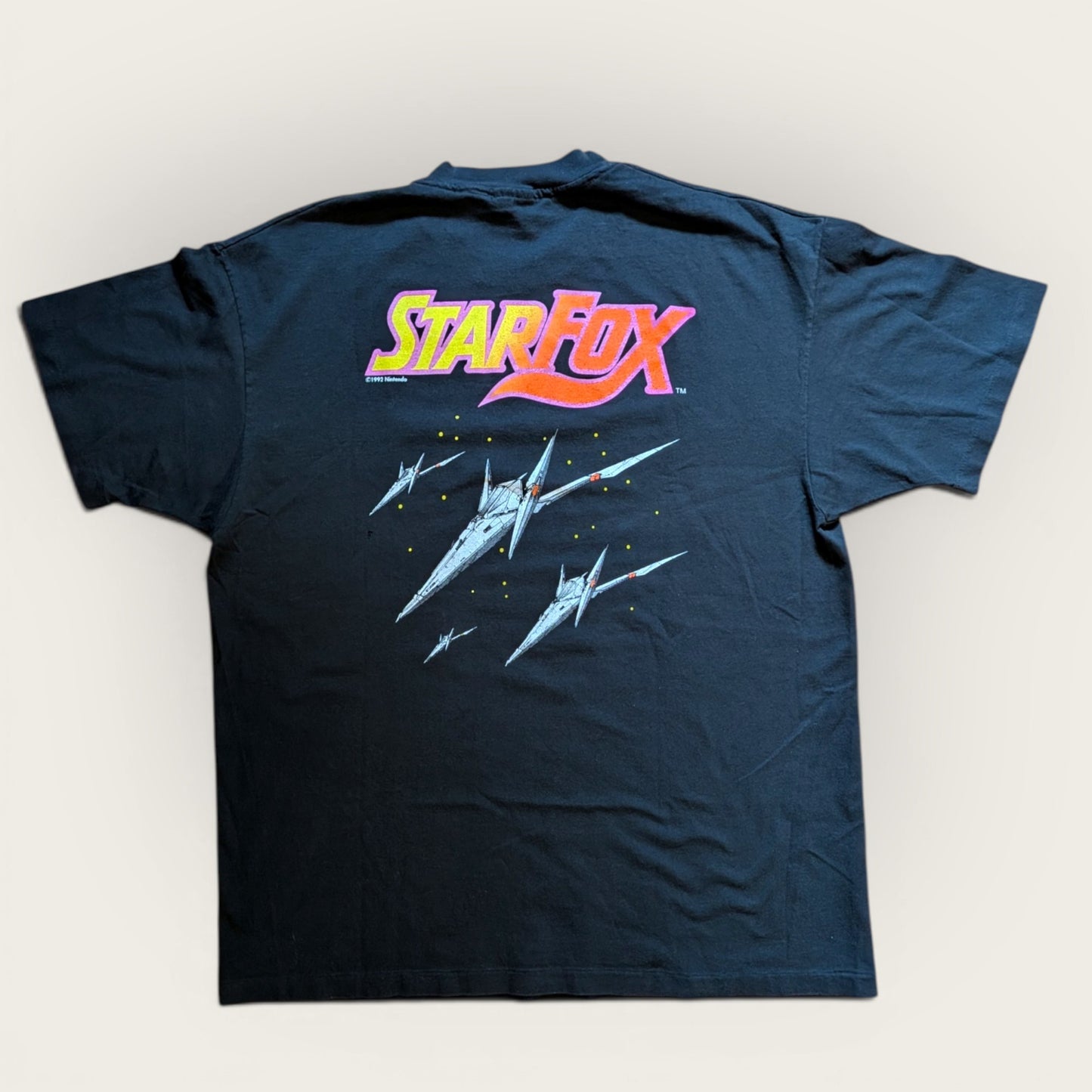 1992 Star Fox Super Nintendo "Super FX" Promo shirt