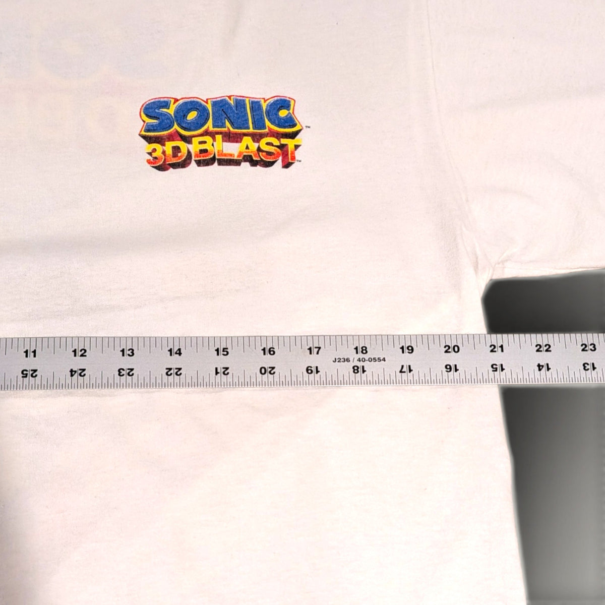 1996 Sonic 3D Blast Promo shirt