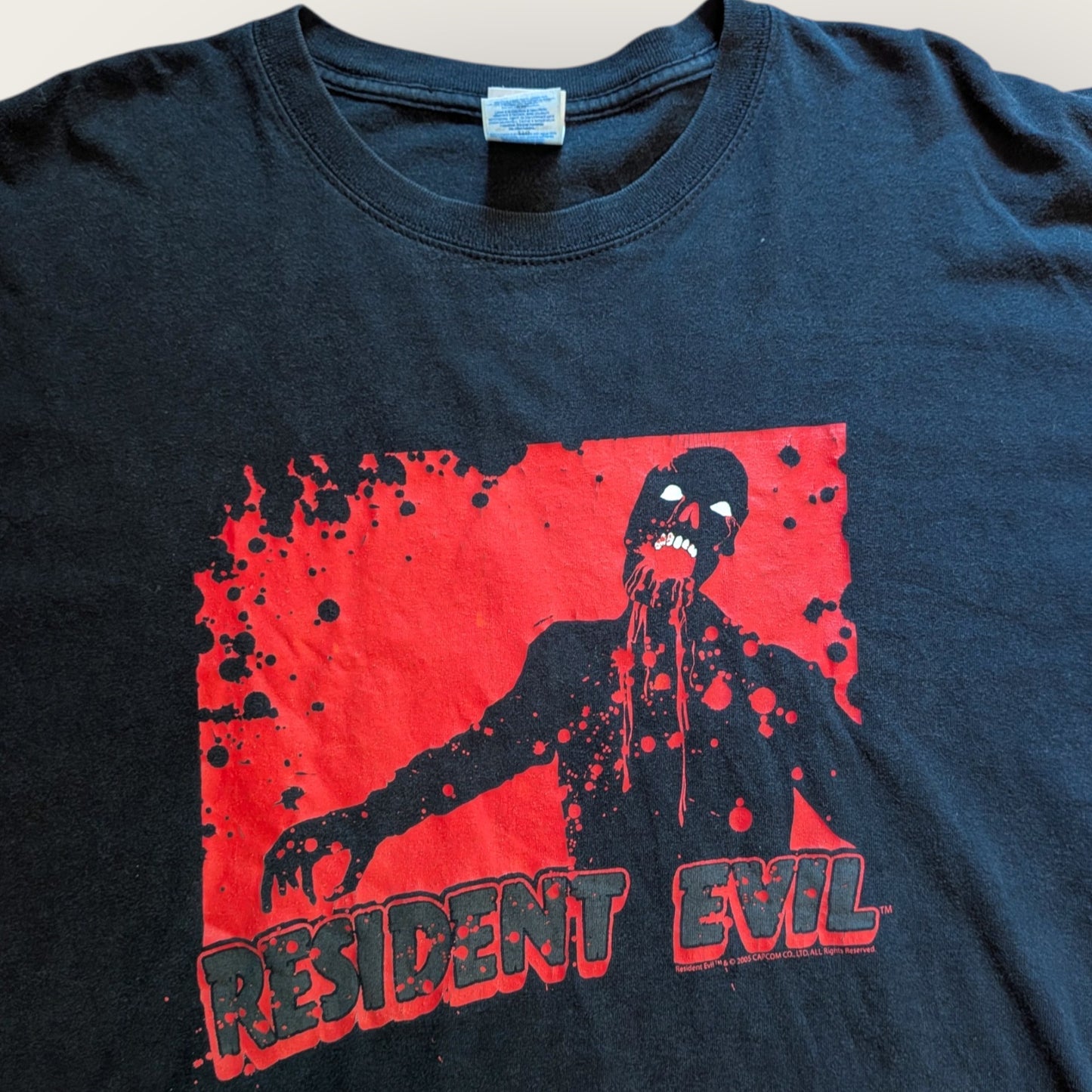 2005 Resident Evil "Bloody Mouth" Zombie Promo shirt