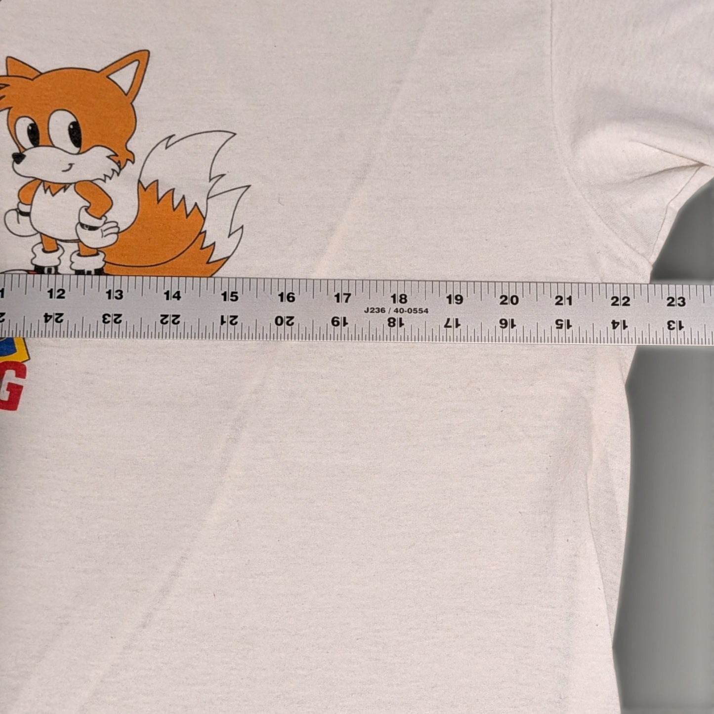 1993 Sonic the Hedgehog w/ Tails Promo shirt