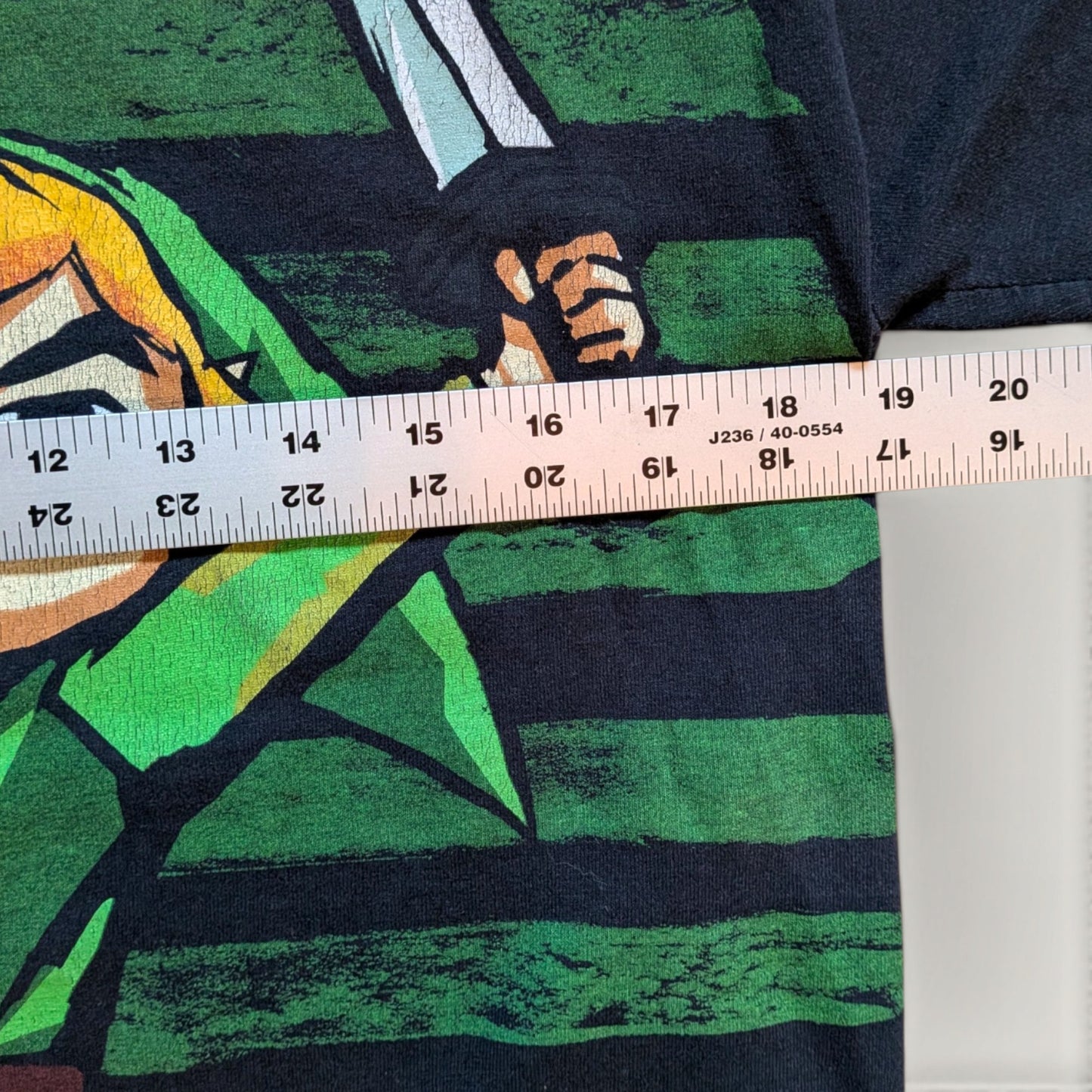 2008 Legend of Zelda Wind Waker "Cartoon Link" Promo shirt