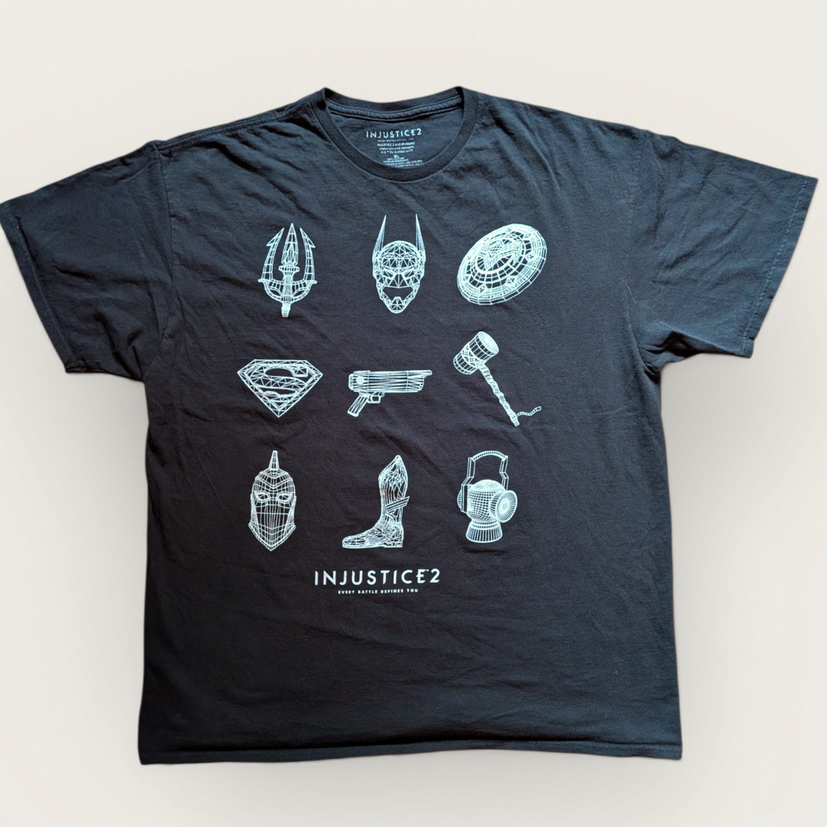 2017 Injustice 2 "Wireframe" Promo Shirt
